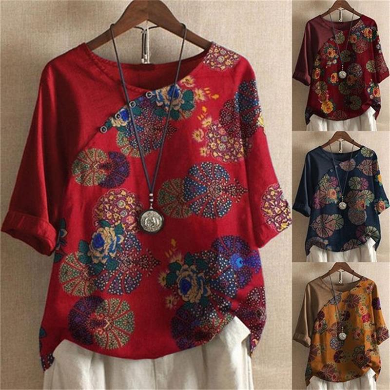 Margareta™ - Damers Elegant Blus