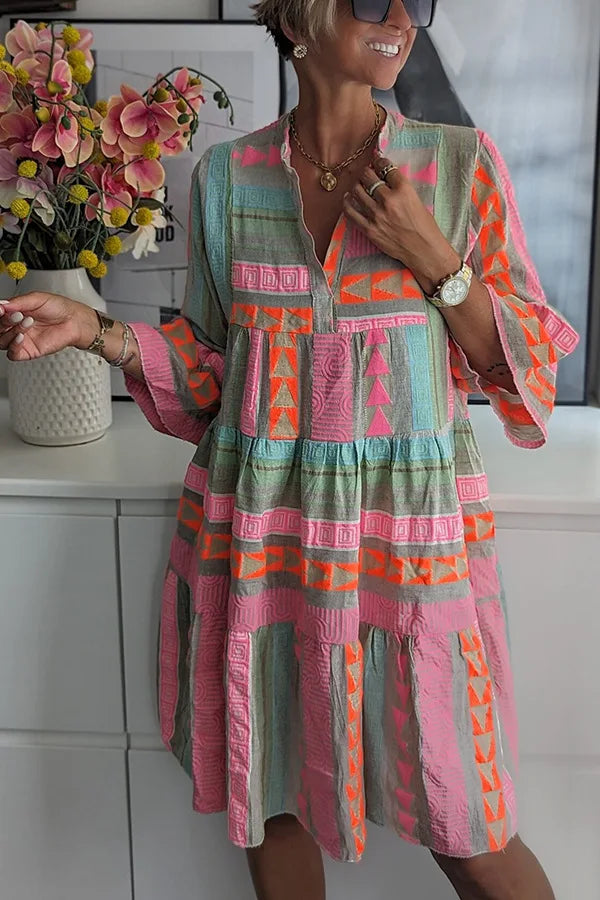 Kiki | Elegant Vår Midiklänning