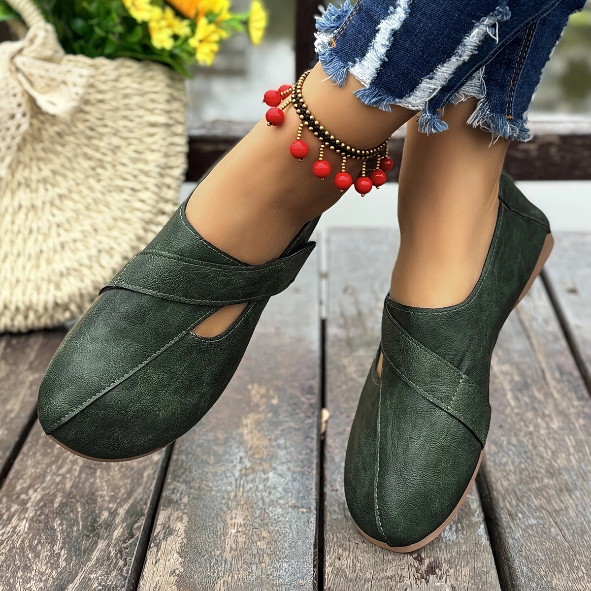 Krista™ – Retro Bekväma Flats för Dam