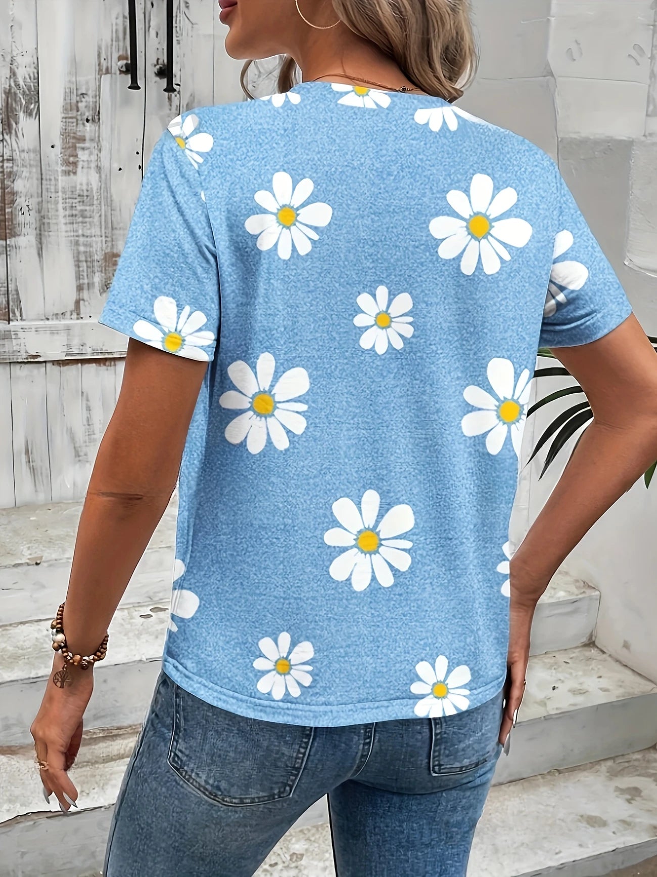 Lea™ - Blommig T-shirt