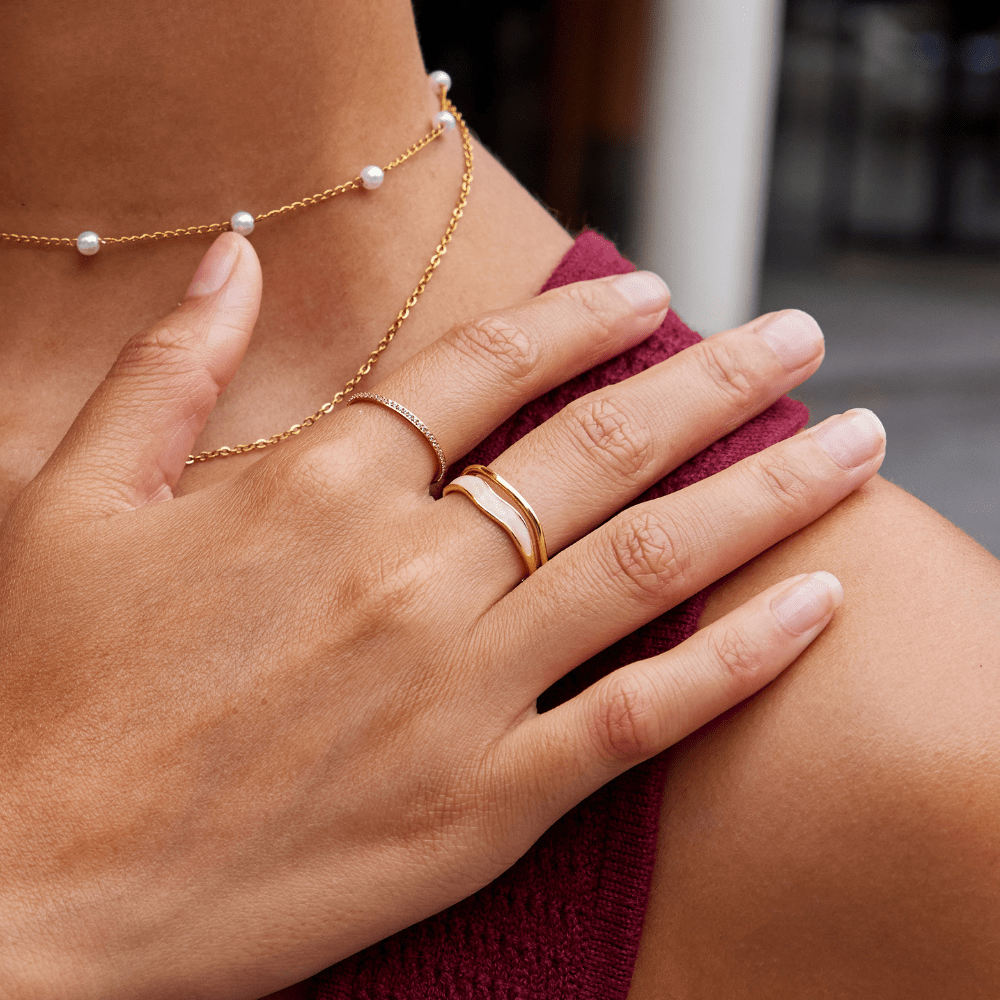 Layered Brave Ring | Tillsammans mot Bröstcancer