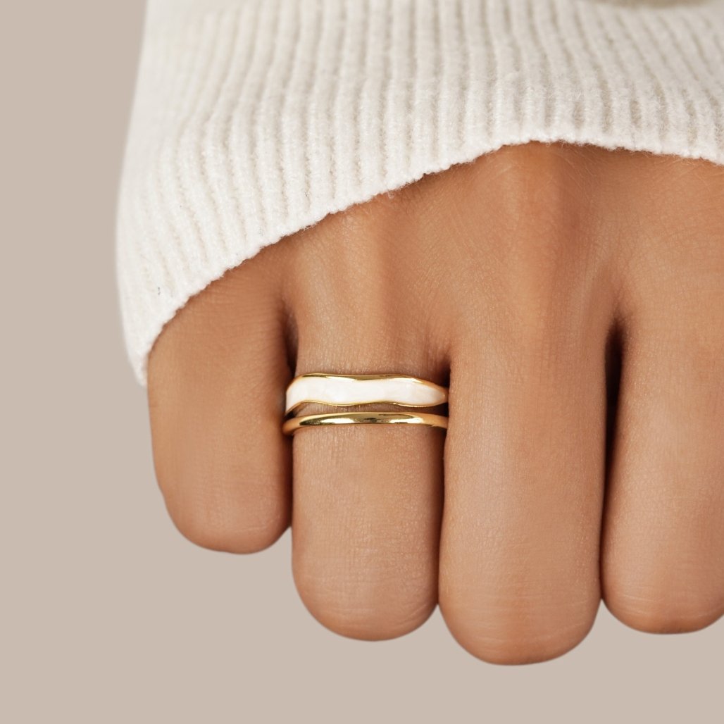 Layered Brave Ring | Tillsammans mot Bröstcancer