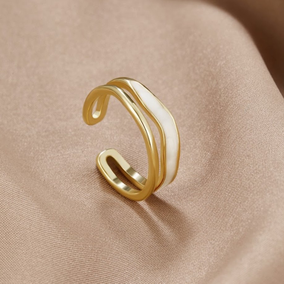 Layered Brave Ring | Tillsammans mot Bröstcancer