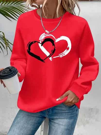 Bekväm Casual Sweatshirt | Tillsammans mot Bröstcancer