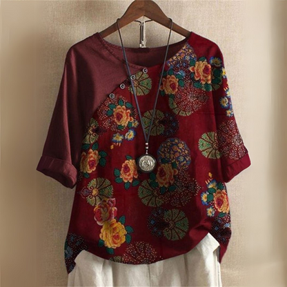 Margareta™ - Damers Elegant Blus