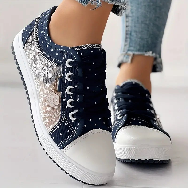 Jenny™ - Damers Blommiga Sneakers