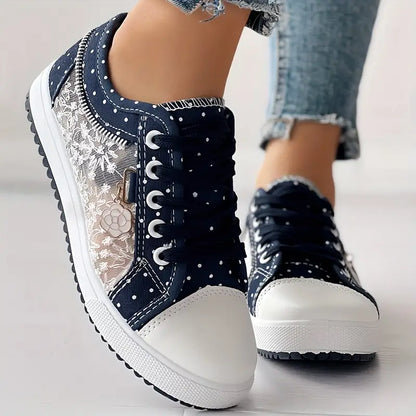 Jenny™ - Damers Blommiga Sneakers