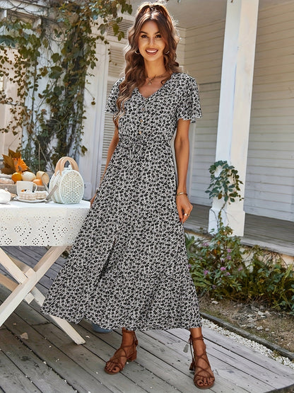 Selina | Elegant Lättvikts Axiklänning