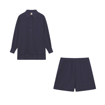 Maude | Chic Skjorta & Shorts Set