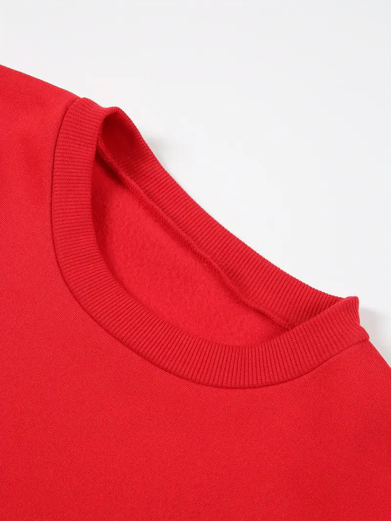 Bekväm Casual Sweatshirt | Tillsammans mot Bröstcancer