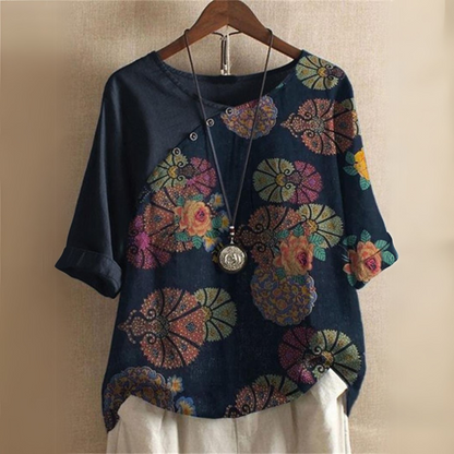 Margareta™ - Damers Elegant Blus