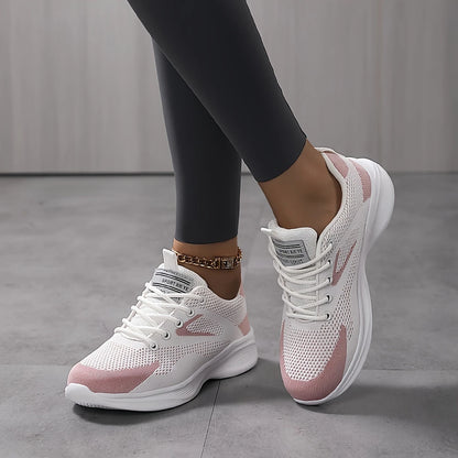 Tilde™ – Sneakers i Mesh med Snörning