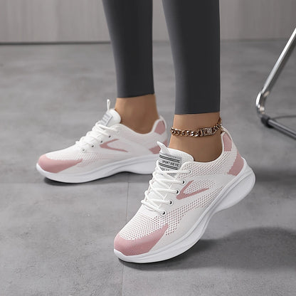 Tilde™ – Sneakers i Mesh med Snörning