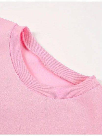 Bekväm Casual Sweatshirt | Tillsammans mot Bröstcancer