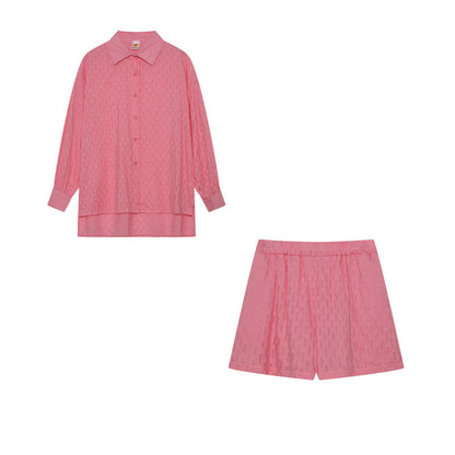 Maude | Chic Skjorta & Shorts Set
