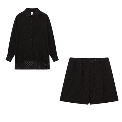 Maude | Chic Skjorta & Shorts Set