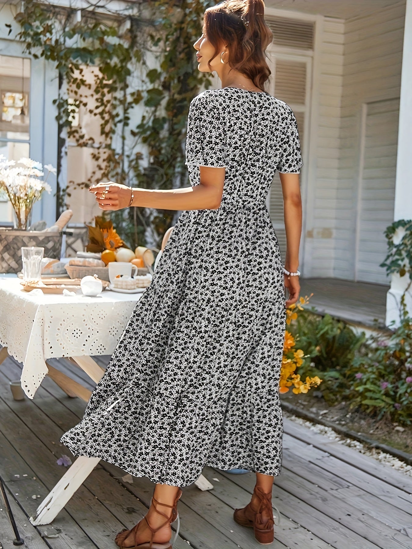 Selina | Elegant Lättvikts Axiklänning