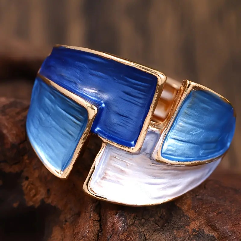 Elegant blå ring | Tillsammans mot diabetes