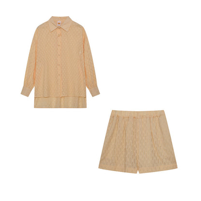 Maude | Chic Skjorta & Shorts Set