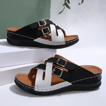 Zara™ - Damers Slip-On Strandsandaler