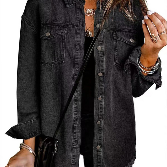 Wilda™ - Klassisk Jeansjacka