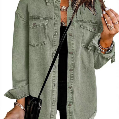 Wilda™ - Klassisk Jeansjacka