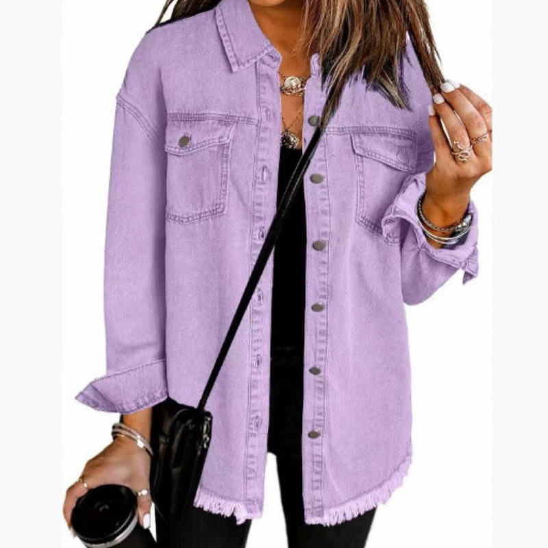 Wilda™ - Klassisk Jeansjacka