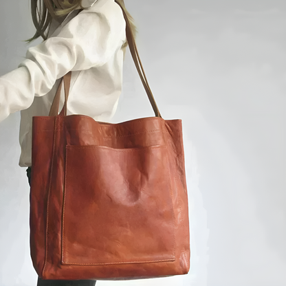 Hanna™ – Stilren Läderväska