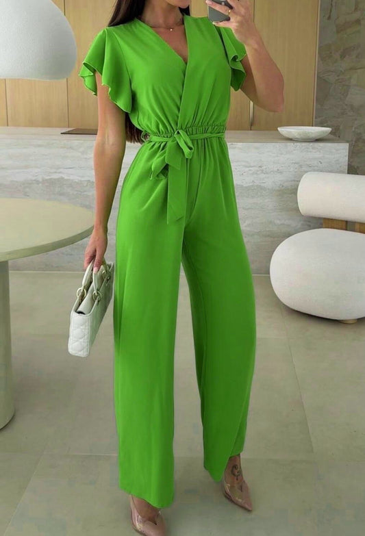 Sabien Grön Jumpsuit