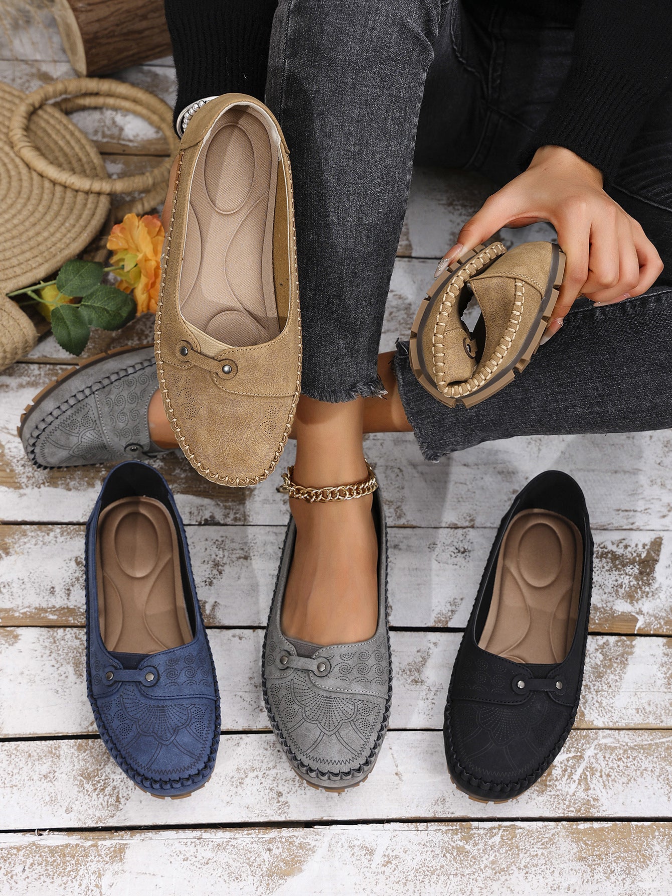 Flora™ - Andningsbara Vardagsflats