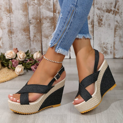 Daniela™ – Sandaler med Korsrem