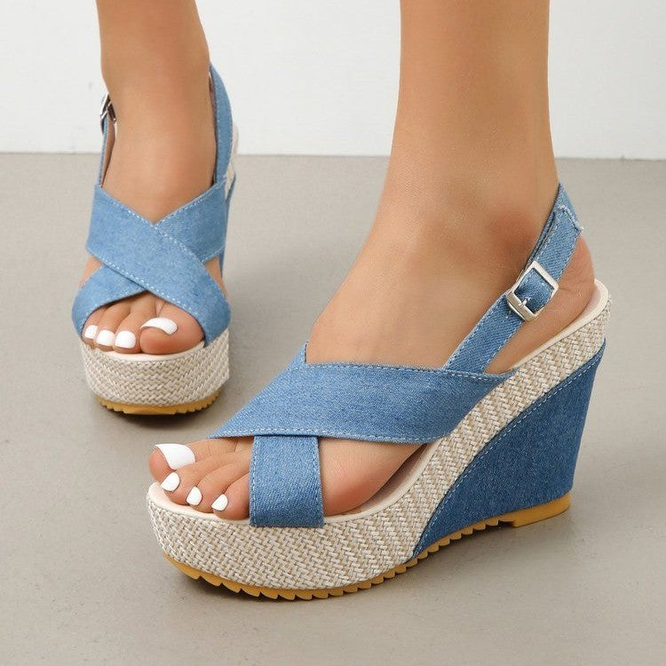 Daniela™ – Sandaler med Korsrem