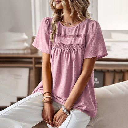 Cajsa™ – Elegant Spets Topp