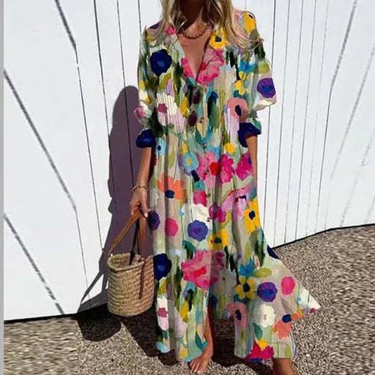 Jessy | Lyxig Boho Maxiklänning