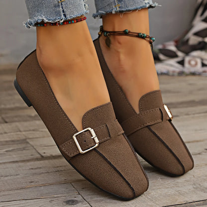 Nina™ – Spänne Mjuka Flats för Dam