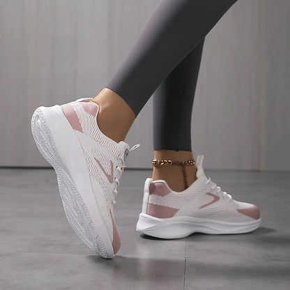 Tilde™ – Sneakers i Mesh med Snörning