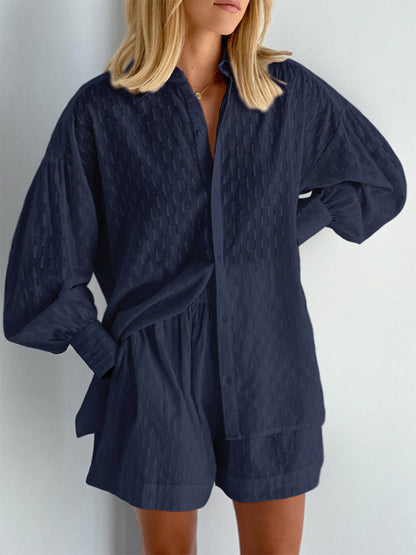 Maude | Chic Skjorta & Shorts Set