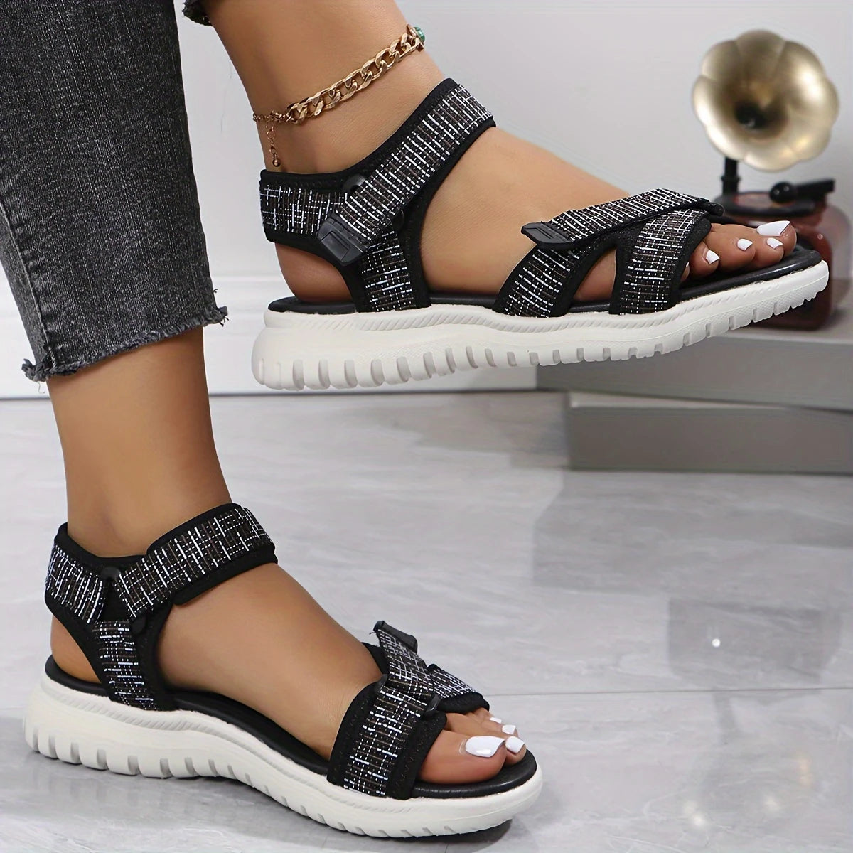 Signe™ – Sportiga Sommarsandaler