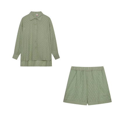 Maude | Chic Skjorta & Shorts Set