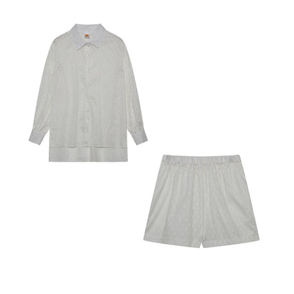 Maude | Chic Skjorta & Shorts Set