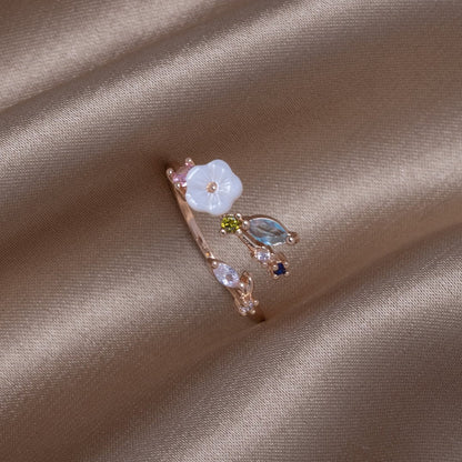 Glittrande Blomma Ring | Tillsammans mot Diabetes