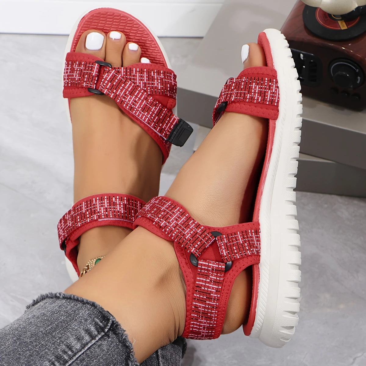 Signe™ – Sportiga Sommarsandaler