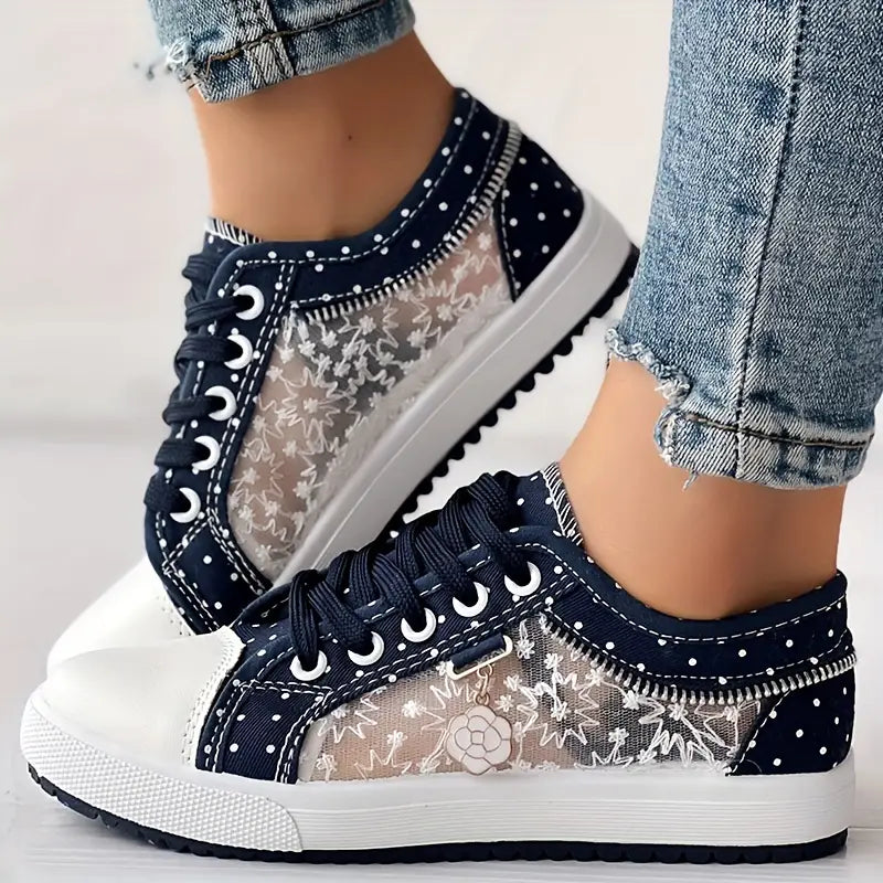 Jenny™ - Damers Blommiga Sneakers