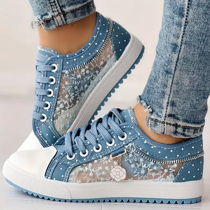 Jenny™ - Damers Blommiga Sneakers