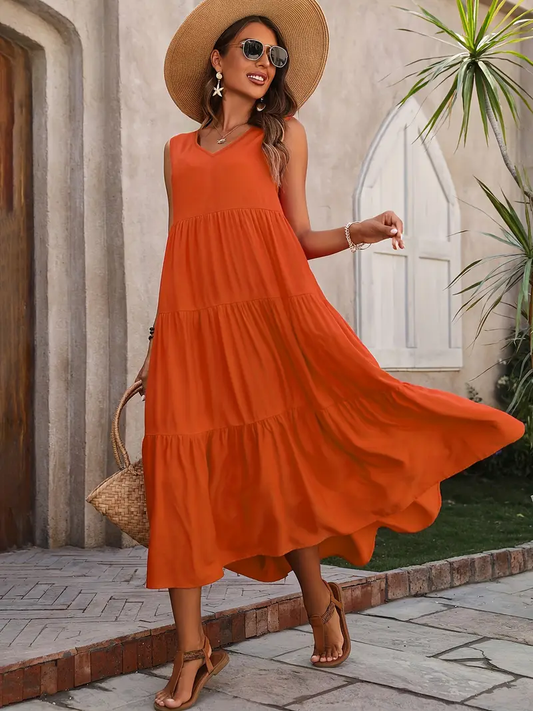 Ida™ – Elegant Sommarklänning med Chic Stil