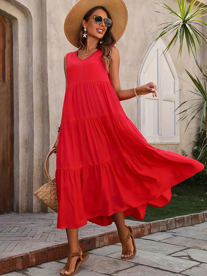 Ida™ – Elegant Sommarklänning med Chic Stil