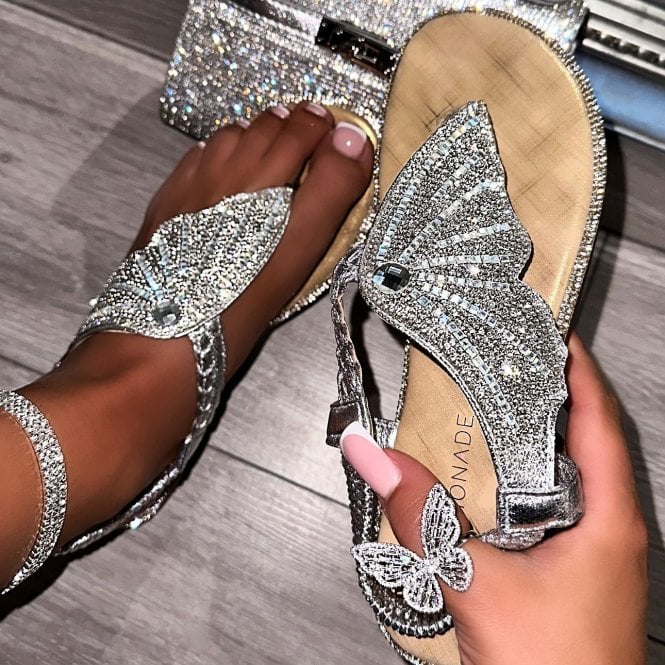 Petra™ - Glittrande Sandaler