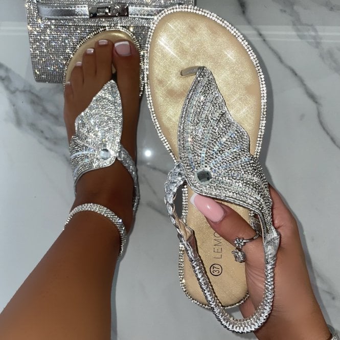 Petra™ - Glittrande Sandaler